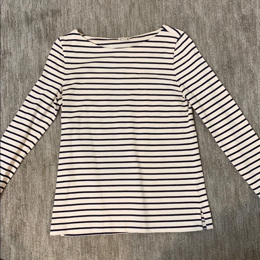 J crew long sleeved top
